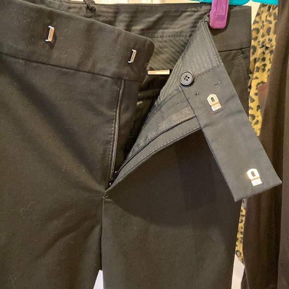 Zara black boot cut pant. Cotton.  Size 8 - Picture 6 of 6